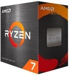 AMD Ryzen 7 5700G Prozessor (intergrierte Radeon Grafik, 8 C/16 T, 65W TDP, AM4