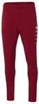 JAKO Kinder Trainingshose Premium, Weinrot, 140