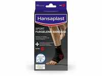 Hansaplast Sport Fußgelenk-Bandage, Sprunggelenkbandage schont und...