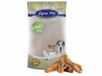 Lyra Pet® 1 kg Rinderkopfhaut 1000 g Goldbraun dunkel Kaustreifen Kausnack...