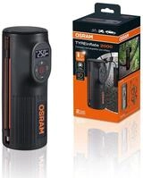 OSRAM TYREinflate 2000, kompakte wiederaufladbare Reifenpumpe mit LED Licht,