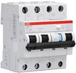 ABB DS203NCA-B16/0,03 FI/LS-Schalter RCBO 6kA, 3P+N, Typ A, B 16, 30mA 6kA IEC/EN