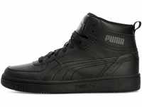 Puma Unisex Rebound Joy Sneaker, Black Black-Castlerock, 42.5 EU