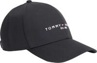 Tommy Hilfiger Herren Cap Established Basecap, Schwarz (Black), Einheitsgr&ouml;&szlig;e