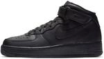 Nike Herren Air Force 1 Mid '07 Sneaker, Schwarz, 40 EU