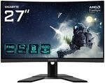 GIGABYTE G27FC A 27" FHD Curved Gaming Monitor - 1920 x 1080, 1500R, 165Hz, 1ms, 250 GIGABYTE G27FC A 27" FHD Curved Gaming Monitor - 1920 x 1080, 1500R, 165Hz, 1ms, 250
