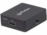 Manhattan 1080p 2-Port HDMI-Splitter Strom über USB schwarz