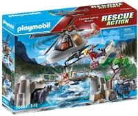 PLAYMOBIL Rescue Action - Sanit&auml;tereinheit mit Hubschrauber