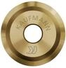 Topline Kaufmann Tin Ersatzschneidr&auml;dchen, Gold