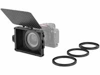 SMALLRIG Mini Matte Box für DSLR und spiegellose Kameras, leichtes