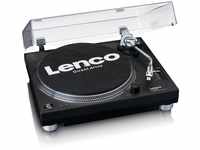 Lenco L-3809 Plattenspieler - USB Plattenspieler mit Direktantrieb -...