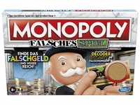 Monopoly F2674100 Falsches Spiel, Brettspiel für Familien und Kinder ab 8 Jahren,