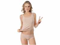 Skiny Damen Skiny Damen Tank Top 2er Pack Advantage Cotton 1 Unterhemd, Skin, 38 EU