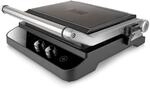 BLACK+DECKER - Kontaktgrill 2000 W | 2-in-1 Grill- & Glattplatten | Antihaft | 180&deg;