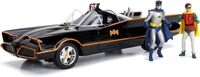 Jada Toys Classic Batmobil 1966, hochdetailiertes 1:18 Modellauto inkl. Batman & Jada Toys Classic Batmobil 1966, hochdetailiertes 1:18 Modellauto inkl. Batman &