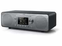 MUSE M-885 DAB Design Bluetooth Stereoanlage mit CD-Player und USB (DAB+, UKW, NFC,