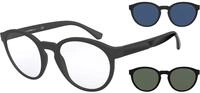 EMPORIO ARMANI Herren 0EA4152 Fanny G&uuml;rteltaschen, Matte Black, 52