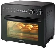 Unold 68895 Oven-Fryer Diamant - Ofen 23L, 1.700W 3 Garebenen, 8 Automatikprogrammen,