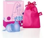 Satisfyer Feel Secure Menstruationstasse 2 St&uuml;ck | Hautfreundliches Silikon 