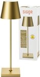SIGOR Nuindie - Dimmbare LED Akku-Tischlampe Indoor & Outdoor, IP54 SIGOR Nuindie - Dimmbare LED Akku-Tischlampe Indoor & Outdoor, IP54