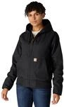 Carhartt Damen Loose Fit, isolierte Duck Active jacke , Schwarz, XS