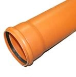 Ostendorf PVC Rohr, Orange, 16 cm Innendurchmesser, 160 mm Au&szlig;endurchmesser,...