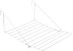 METALTEX Breda &ndash; Airer for Balcony, 11 Bars, 5.5 metres, Wei&szlig;