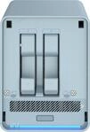 Qnap QMiroPlus-201W Tri-Band Wi-Fi Mesh AC2200 2,5 GbE NAS und SD-WAN Router der