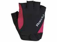Roeckl Basel Fahrrad Handschuhe kurz schwarz/pink 2022: Größe: 6.5