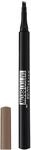 Maybelline Tattoo Brow Micro Eyebrow Microblading Eyebrow Pen Tint, Deep Brown,