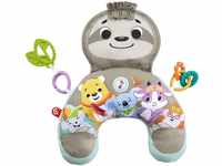 Fisher-Price Faultierspielkissen | Babyspielzeug 0-6 Monate | Baby-Spielkissen für