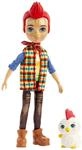 Enchantimals GJX39 -Redward Rooster Puppe & Cluck Tierfreund-Figur, ca. 15 cm gro&szlig;e