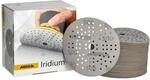 Mirka Schleifpapier Iridium &Oslash;125mm Klett 89-Loch Korn 500 100 Stk | Premium
