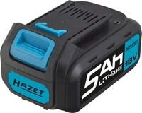 1x HAZET Ersatz-Akku 9212-05, mit 5 Ampere-Stunden (Ah), bestehend aus 5 Zellen &aacute;