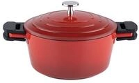 Kelomat, 3420-385, Schmortopf INDUKTION KERAMIKA RED; mit Deckel, Durchmesser...