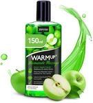 JOYDIVISION WARMup Massage&ouml;l Gr&uuml;ner Apfel 150 ml I Massageliquid mit W&auml;rme-Effekt