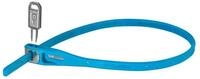 Hiplok Unisex &ndash; Erwachsene Z LOK Multifunktions-Sicherheitsband, Cyan, 40cm