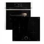 Autarkes Herdset: 60cm Einbaubackofen EB8016ED + 59cm Induktionskochfeld IH85901FZ 