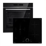Autarkes Herdset: 60cm Einbaubackofen EB8019EDP + 59cm Induktionskochfeld...