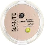 SANTE Naturkosmetik Natural Compact Powder 01 Cool Ivory, ideal f&uuml;r helle Hautt&ouml;ne,