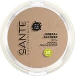 SANTE Naturkosmetik Mineral Bronzer, Contouring & Bronzer Powder, lichtreflektierende