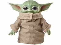 Disney Star Wars Spielzeug, Baby Yoda Plüschfigur, aus 'The Mandalorian', mit