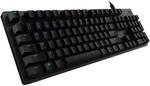 Logitech G512 mechanische Gaming-Tastatur, GX-Brown Taktile Switches, LIGHTSYNC