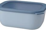 Mepal Multi Bowl Cirqula Rectangular - Mikrowellen Geschir - Geeignet als Luftdichte