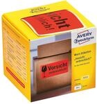 AVERY Zweckform Warnetiketten 7211 Vorsicht zerbrechlich (200 Etiketten auf Rolle im