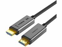 LYW 8K HDMI 2.1 Glasfaser kabel 15M 48Gbps 8K 60Hz 4K 120Hz Dynamisches...