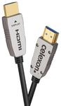 celexon HDMI UHD Active 48Gbps Optical Fibre - 10m - schwarz - optische