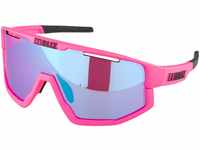 Bliz Fusion Nordic Light Sportbrille, matt neon pink-blue multi