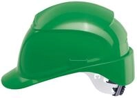 Uvex Pheos B-WR Schutzhelm - Bel&uuml;fteter Arbeitshelm f&uuml;r die Baustelle - Gr&uuml;n