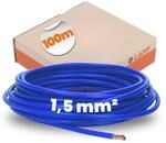100m Lapp 4520141 PVC Einzelader H07V-K 1,5 mm&sup2; dunkelblau